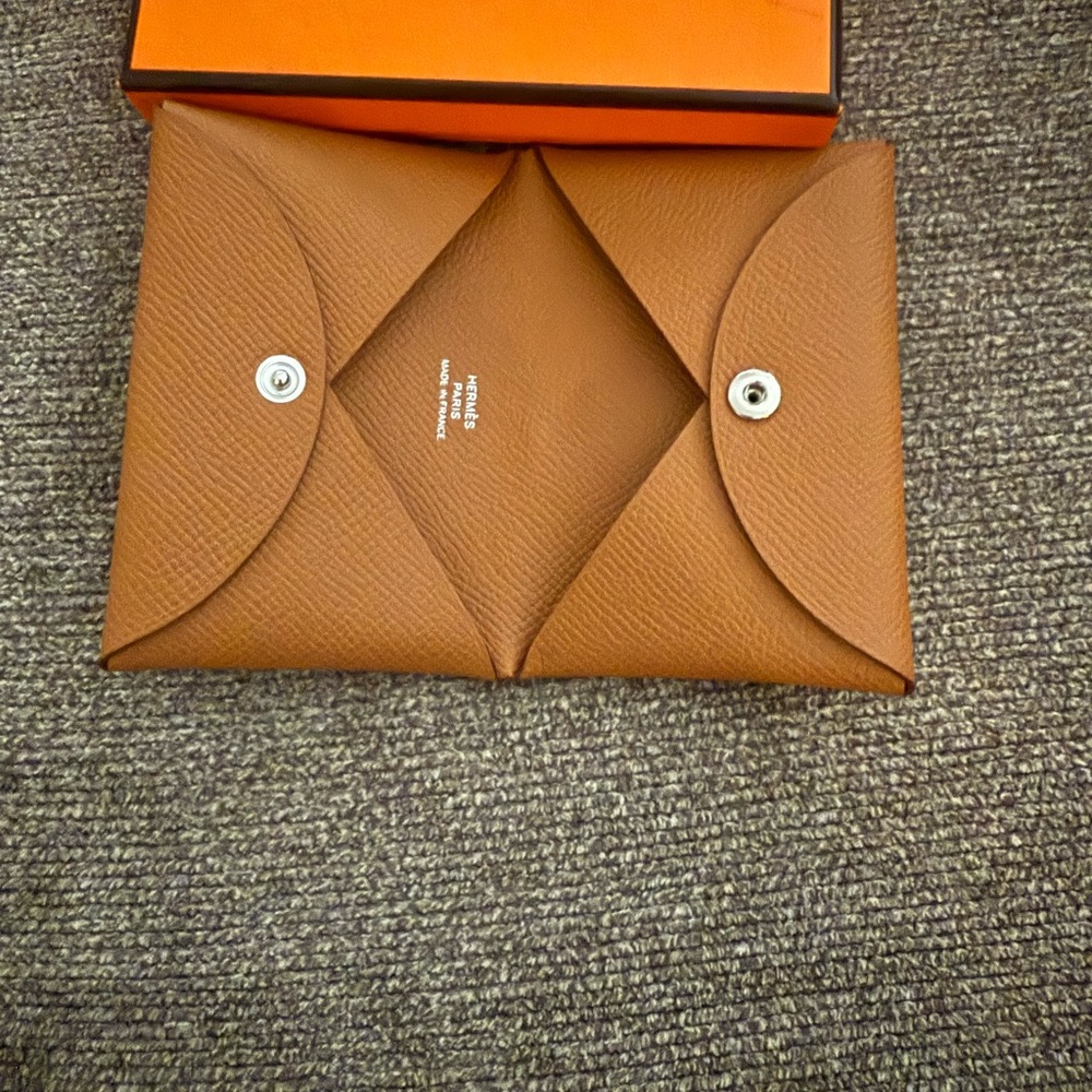 Authentic Hermes Cavi Cardholder - Picture 2 of 7